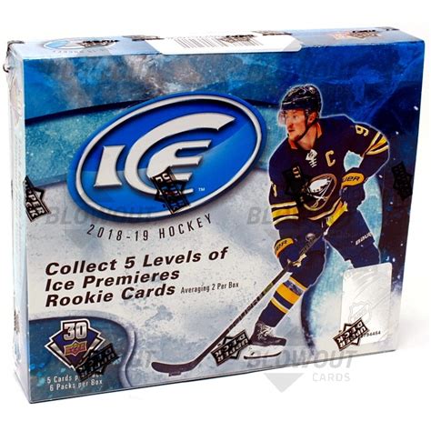 2018/19 Upper Deck ICE Hockey Hobby Box